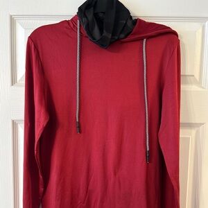 Red Long Sleeve Hoodie